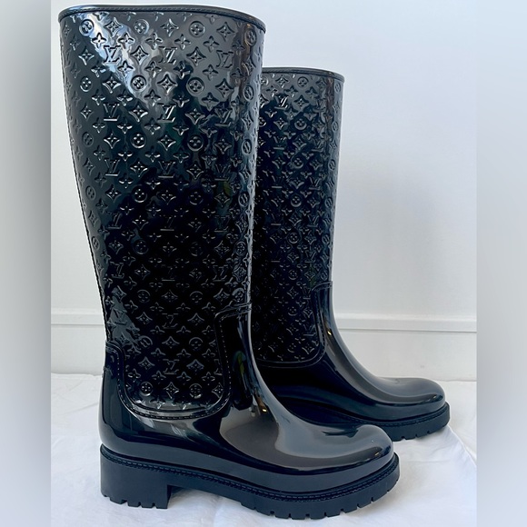 LOUIS VUITTON Boots 🖤 EU 40. Like New. - Picture 2 of 12